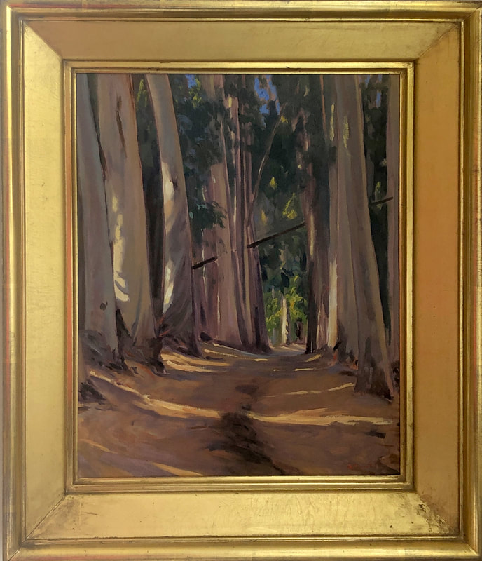 4 Arturo Tello Santa Cruz Island Eucalyptus 14x18 oil 2500