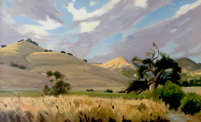 6 Arturo Tello Murmuration at Sedwick Ranch 24x36 acrylic 4000
