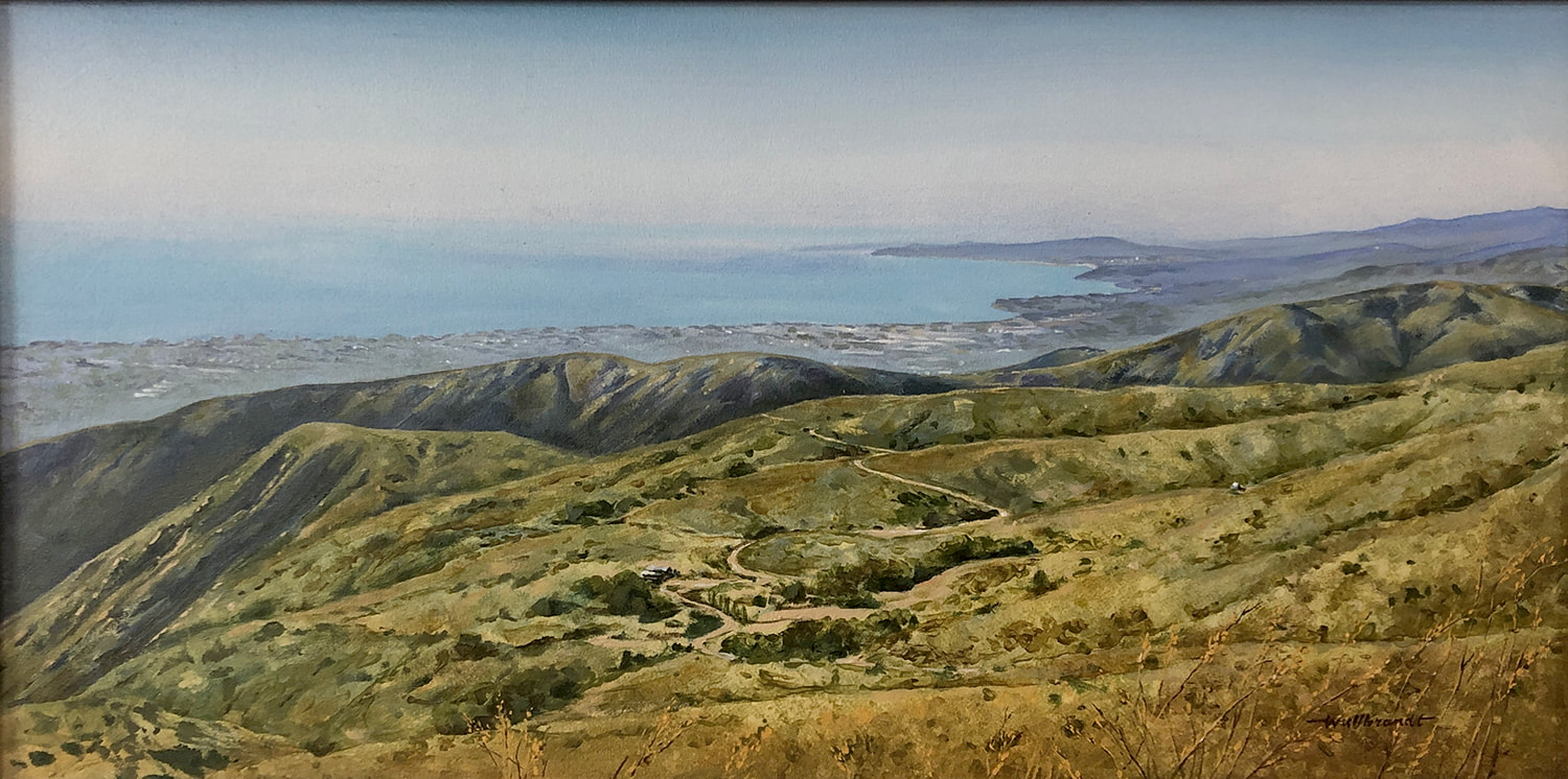 12 John Wullbrandt One Chismahoo Trail 18x36 acrylic 7000