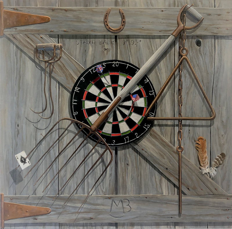 13 John Wullbrandt On Target 48x48 acrylic 12000