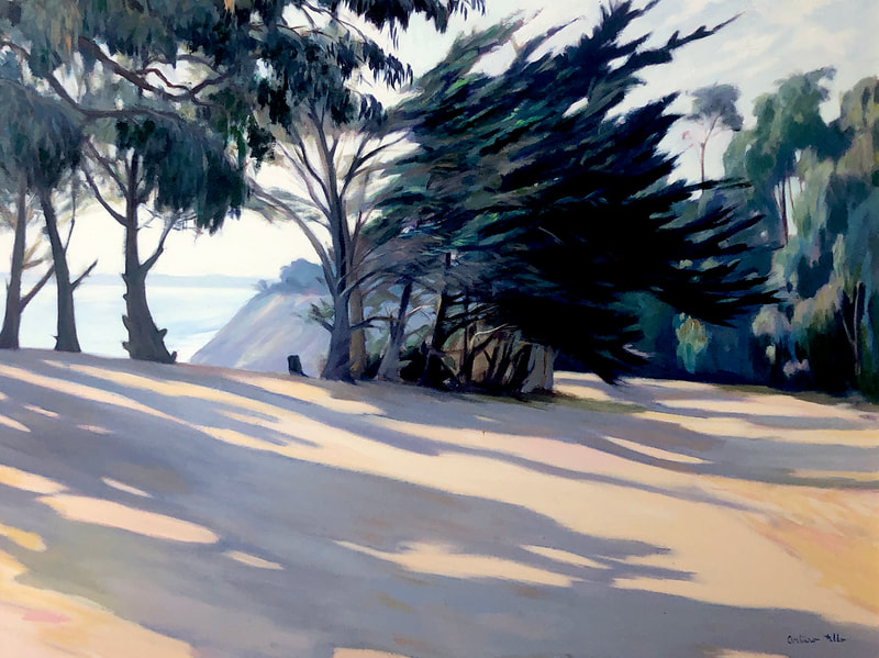 31 Arturo Tello On The Way To Inspiration Point, DFP 24x30 oil SOLD